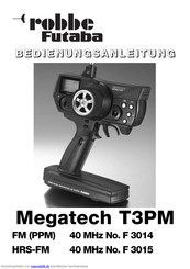 ROBBE-Futaba Megatech T3PM Bedienungsanleitung