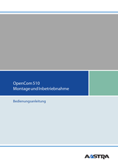 Aastra OpenCom 510 Bedienungsanleitung