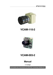 Phytec VCAM-110-2 Handbuch