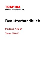 Toshiba Portege X30-D Benutzerhandbuch