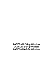 Lancom IAP-54 Wireless Bedienungsanleitung