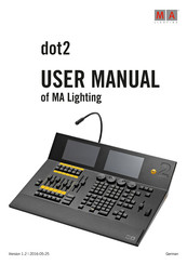 MA lighting dot2 Bedienungsanleitung