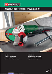 Parkside PWS 230 A1 Betriebsanleitung