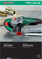 Parkside PWS 230 SE Betriebsanleitung