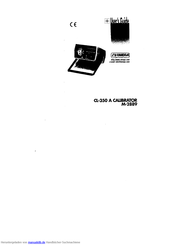 Omega CL-350 A Handbuch