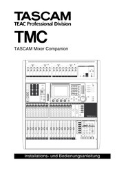 Tascam DM-3200 TMC Installations- Und Bedienungsanleitung