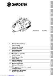 Gardena 3003 Jet Gebrauchsanweisung