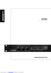 TC Electronic m-one Bedienungsanleitung