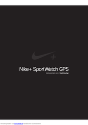 Nike+ SportWatch GPS Bedienungsanleitung