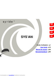 Syride SYS'Alti Benutzerhandbuch