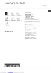 Ariston XBC 902 GH DC Bedienungsanleitung