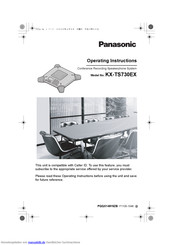 Panasonic KX-TS730EX Bedienungsanleitung