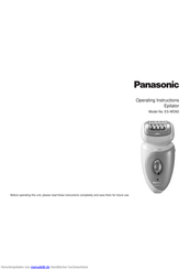 Panasonic ES-WD60 Bedienungsanleitung