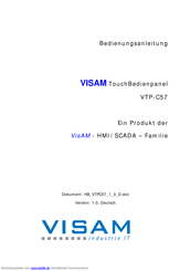 Visam VTP-C57 Bedienungsanleitung