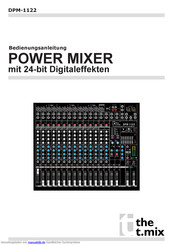 The t.mix DPM-1122 Bedienungsanleitung