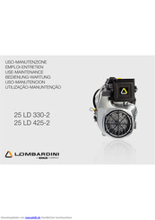 Lombardini 25 LD 425-2 Bedienungsanleitung