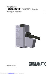 Guntamatic POWERCORN 50 Sonder Installationshandbuch