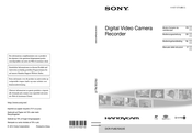 Sony HANDYCAM DCR-PJ6E/SX22E Bedienungsanleitung