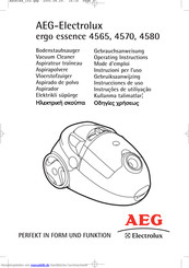 ELECTROLUX-AEG ergo essence 4565 Gebrauchsanweisung