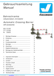 Viessmann 5700 Gebrauchsanleitung