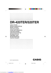 Casio DR-420TER Bedienungsanleitung