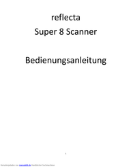 Reflecta Normal 8 Bedienungsanleitung
