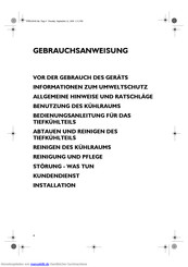 Ignis DPA 24/1 Gebrauchsanweisung