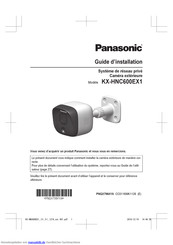 Panasonic KX-HNC600EX1 Installationsanleitung