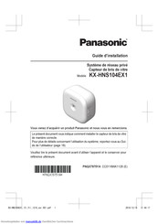 Panasonic KX-HNS104EX1 Installationsanleitung