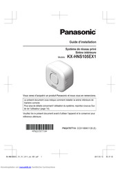 Panasonic KX-HNS105EX1 Installationsanleitung