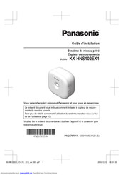 Panasonic KX-HNS102EX1 Installationsanleitung