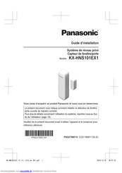 Panasonic KX-HNS101EX1 Installationsanleitung
