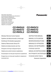 Panasonic CZ-RWST2 Bedienungsanleitung