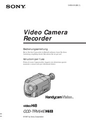 Sony Handycam Vision CCD-TRV64E Bedienungsanleitung