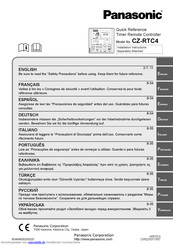 Panasonic CZ-RTC4 Handbücher | ManualsLib