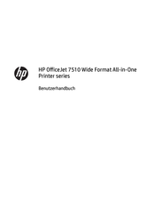 HP OfficeJet 7510 Wide Format All-in-One Printer series Handbuch