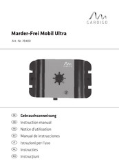 Gardigo Marder-Frei Mobil Ultra Gebrauchsanweisung