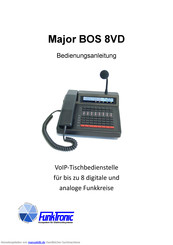 FunkTronic Major BOS 8VD Bedienungsanleitung
