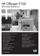 HP Officejet 9100 Leitfaden Zur Inbetriebnahme