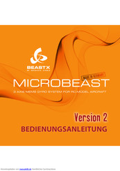 Beastx microbeast Bedienungsanleitung