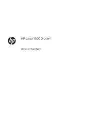 HP Latex 1500 Drucker Benutzerhandbuch