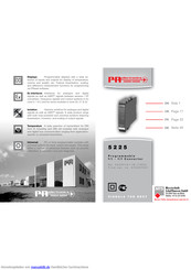 PR electronics 5225 Bedienungsanleitung