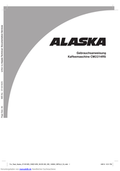 ALASKA CM2214RS Gebrauchsanweisung