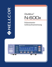 Nellcor OxiMax N-600x Gebrauchsanweisung