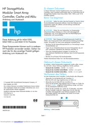 HP MSA1510i Anleitung Zum Austausch