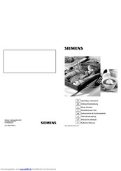 Siemens ER15353EU/10 Gebrauchsanweisung