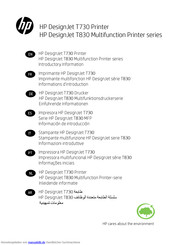 HP DesignJet T730 Einführende Informationen