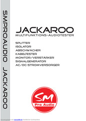 SM Pro Audio JACKAROO Bedienungsanleitung