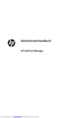 HP mt20 Mobile Thin-Client Administratorhandbuch