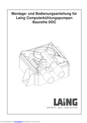 LAING DDC Serie Montage- Und Bedienungsanleitung